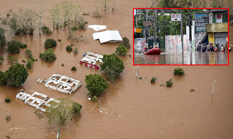 பிரேசிலில் கனமழை, நிலச்சரிவு; 23 பேர் உயிரிழப்பு