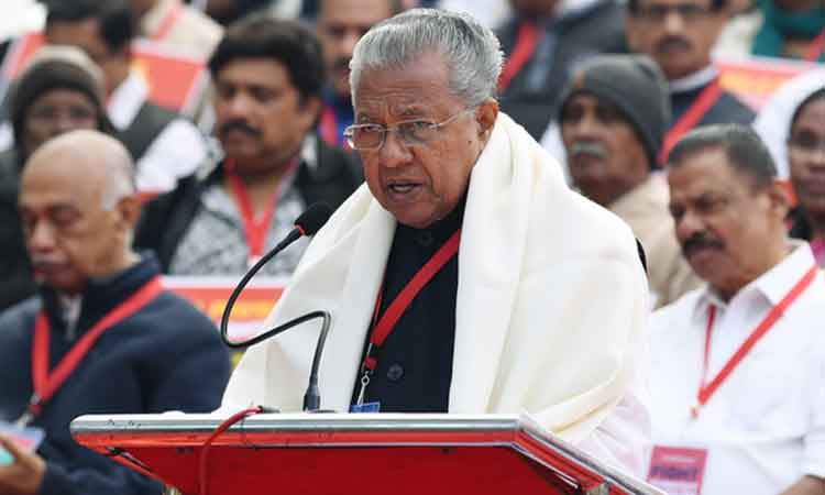 'ஆர்.எஸ்.எஸ். கொள்கைகளை சட்டப்பூர்வமாக்கவே சி.ஏ.ஏ. கொண்டு வரப்பட்டுள்ளது' - பினராயி விஜயன்