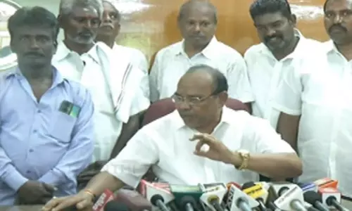 நெல்லை நாடாளுமன்ற தொகுதி:வேட்பு மனு தாக்கல் செய்தது ஏன்? காங்கிரஸ் முன்னாள் எம்.பி. ராமசுப்பு பேட்டி நெல்லை நாடாளுமன்ற தொகுதி:வேட்பு மனு தாக்கல் செய்தது ஏன்? காங்கிரஸ் முன்னாள் எம்.பி. ராமசுப்பு பேட்டி