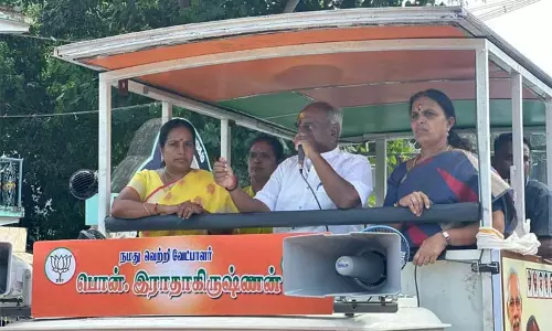 தமிழக தேர்தல் களம் பா.ஜ.க.வுக்கு ஆதரவாக மாறிக்கொண்டிருக்கிறது - வானதி சீனிவாசன்