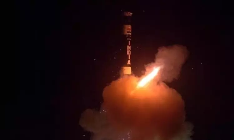 அணு ஆயுதம் சுமந்து செல்லும் அக்னி பிரைம் ஏவுகணை: இரவில் நடந்த  சோதனை வெற்றி