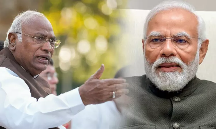 சீன ராணுவம் ஊடுருவியபோது பிரதமர் மோடி தூங்கிக்கொண்டிருந்தார் - மல்லிகார்ஜுன கார்கே தாக்கு