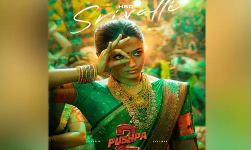 ராஷ்மிகா மந்தனா பிறந்தநாள்; சிறப்பு போஸ்டர் வெளியிட்டு வாழ்த்து தெரிவித்த புஷ்பா-2 படக்குழு