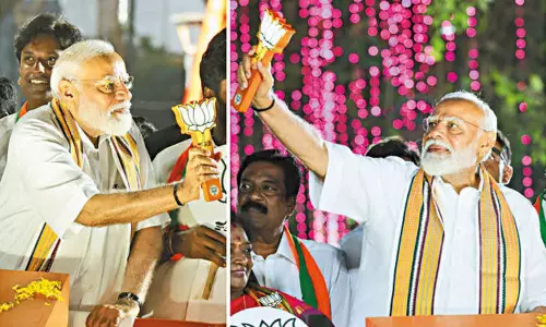 வேலூர், மேட்டுபாளையத்தில் பிரதமர் மோடி இன்று தேர்தல் பிரசாரம் வேலூர், மேட்டுபாளையத்தில் பிரதமர் மோடி இன்று தேர்தல் பிரசாரம்