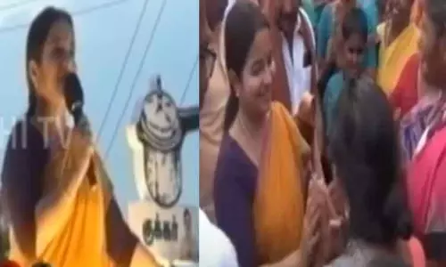 குக்கர் மாதிரி தானே அவர் முகமும் இருக்கிறது... - டி.டி.வி.தினகரன் மனைவி அனுராதா பிரசாரம்