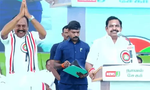 தி.மு.க.,வின் 3 ஆண்டு ஆட்சியில் விலைவாசி உயர்வு - எடப்பாடி பழனிசாமி குற்றச்சாட்டு தி.மு.க.,வின் 3 ஆண்டு ஆட்சியில் விலைவாசி உயர்வு - எடப்பாடி பழனிசாமி குற்றச்சாட்டு