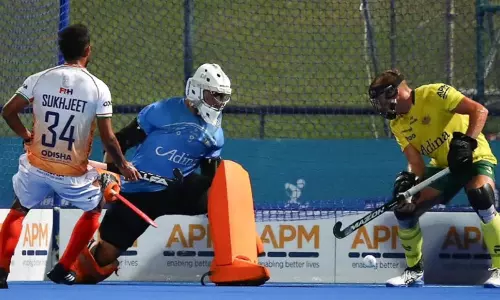 ஆஸ்திரேலியாவுக்கு எதிரான ஆக்கி தொடர்; 5வது ஆட்டத்தில் போராடி தோல்வியை சந்தித்த இந்தியா ஆஸ்திரேலியாவுக்கு எதிரான ஆக்கி தொடர்; 5வது ஆட்டத்தில் போராடி தோல்வியை சந்தித்த இந்தியா