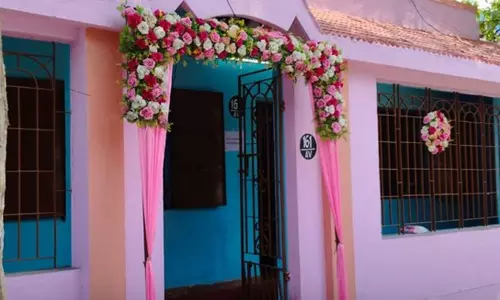 சென்னையில் பெண்களுக்கு பிங்க் நிற வாக்குச்சாவடி மையங்கள் அமைப்பு