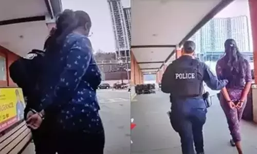 அமெரிக்காவில் ஆந்திராவை சேர்ந்த 2 மாணவிகள் கைது