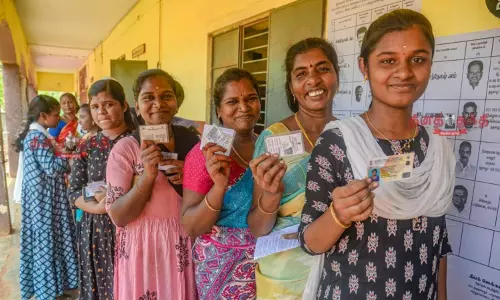 நாடாளுமன்ற தேர்தல்: தமிழ்நாட்டில் 72.09 சதவிகித வாக்குப்பதிவு