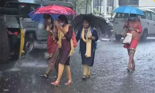 தமிழகத்தில் 5 மாவட்டங்களில் மாலை 4 மணி வரை மிதமான மழைக்கு வாய்ப்பு தமிழகத்தில் 5 மாவட்டங்களில் மாலை 4 மணி வரை மிதமான மழைக்கு வாய்ப்பு