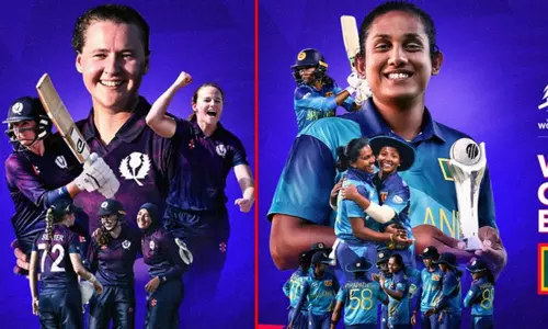 மகளிர் டி20 உலகக்கோப்பை: இலங்கை, ஸ்காட்லாந்து அணிகள் தகுதி மகளிர் டி20 உலகக்கோப்பை: இலங்கை, ஸ்காட்லாந்து அணிகள் தகுதி