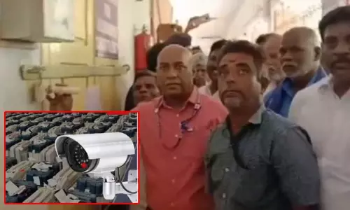 விழுப்புரம் ஸ்ட்ராங் ரூமில் மீண்டும் சிசிடிவி பழுது