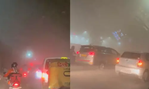 டெல்லியில் புழுதிப்புயல்: விமான சேவை பாதிப்பு