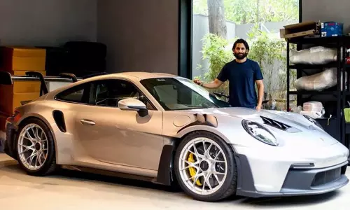 Naga Chaitanya buys Porsche worth ₹3.5 crore; check out pics of his expensive car collection Naga Chaitanya buys Porsche worth ₹3.5 crore; check out pics of his expensive car collection