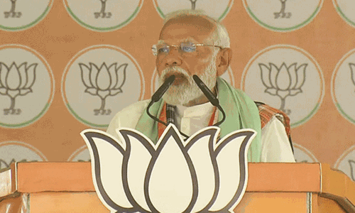 PM Modi about Congress Party