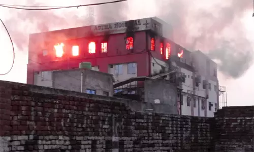 UP Hospital Fire Accident