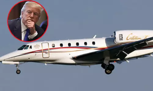 கடும் நிதி நெருக்கடி.. விருப்பமான ஜெட் விமானத்தை விற்ற டிரம்ப்