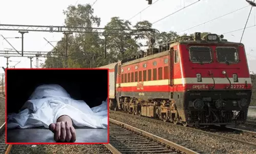 திண்டுக்கல் அருகே ஓடும் ரெயிலில் இருந்து தவறி விழுந்து வாலிபர் பலி