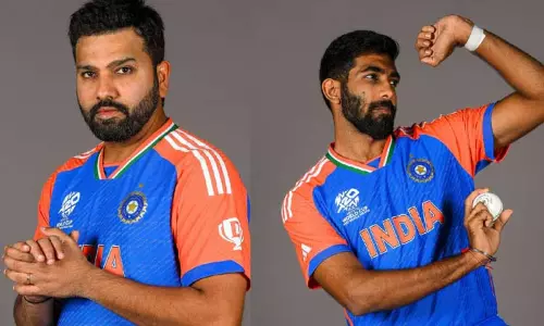 புதிய ஜெர்சியில் கலக்கும் இந்திய அணி வீரர்கள் - வைரலாகும் புகைப்படம்