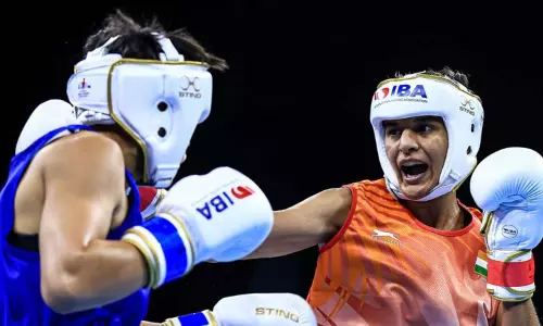 ஒலிம்பிக் குத்துச்சண்டை தகுதி சுற்று: ஜாஸ்மின் கால்இறுதிக்கு முன்னேற்றம்