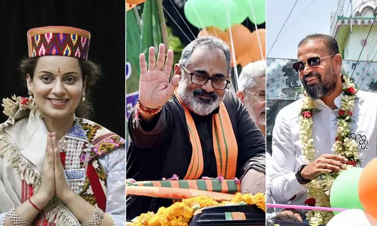 நாடு முழுவதும் கவனம் பெற்றுள்ள நட்சத்திர தொகுதிகள்... ... மத்தியில் அமைகிறது பா.ஜ.க. கூட்டணி ஆட்சி நாடு முழுவதும் கவனம் பெற்றுள்ள நட்சத்திர தொகுதிகள்... ... மத்தியில் அமைகிறது பா.ஜ.க. கூட்டணி ஆட்சி