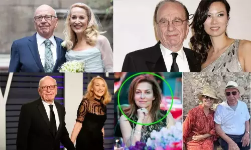 93 வயதில் 5வது திருமணம் முடித்த தொழிலதிபர் ரூபர்ட் முர்டோக்