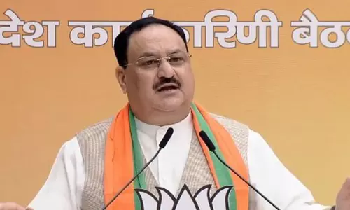 40 தொகுதிகளுக்கே சிலர் வெற்றி கொண்டாட்டத்தில்; ஆனால்... ஜே.பி. நட்டா 40 தொகுதிகளுக்கே சிலர் வெற்றி கொண்டாட்டத்தில்; ஆனால்... ஜே.பி. நட்டா