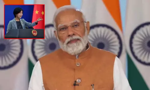 நாடாளுமன்ற தேர்தல் வெற்றி; பிரதமர் மோடிக்கு சீனா வாழ்த்து