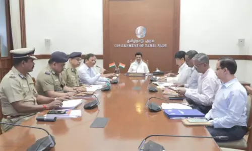 14 மாவட்ட கலெக்டர்களுடன் முதல்-அமைச்சர் மு.க.ஸ்டாலின் ஆலோசனை 14 மாவட்ட கலெக்டர்களுடன் முதல்-அமைச்சர் மு.க.ஸ்டாலின் ஆலோசனை