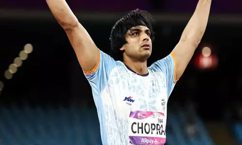 பாவோ நுர்மி விளையாட்டு போட்டி; தங்க பதக்கம் வென்றார் நீரஜ் சோப்ரா