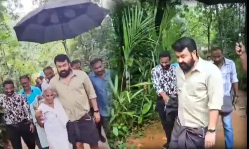 Mohanlal wins hearts by accepting duck curry invitation from elderly fan during ‘L360’ shoot