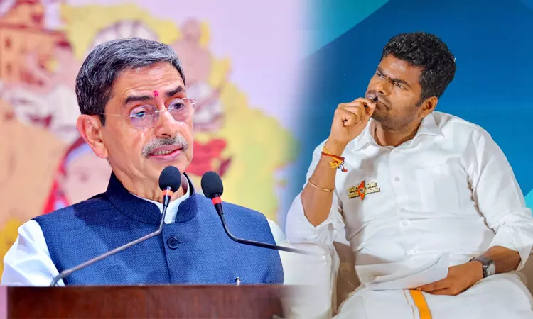 கள்ளக்குறிச்சி சம்பவம்: கவர்னர் ஆர்.என்.ரவியுடன் அண்ணாமலை சந்திப்பு