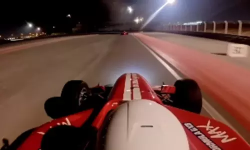 Ajith Kumar flying in a race car - The video shared by the Sarpatta actor has gone viral