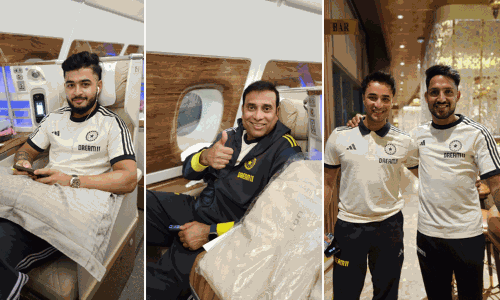 ஜிம்பாப்வேவுக்கு புறப்பட்ட சுப்மன் கில் தலைமையிலான இந்திய அணி