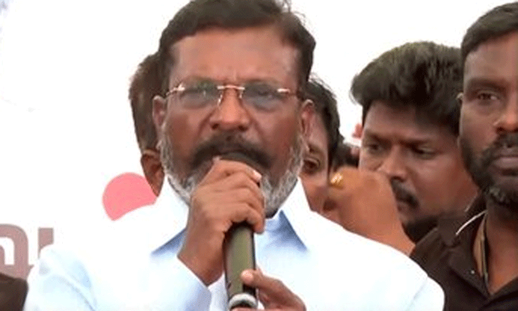 தமிழ்நாட்டில் முக்கிய தலைவர்கள் பாதுகாப்பற்ற சூழ்நிலையில் இருக்கிறார்கள் - திருமாவளவன்