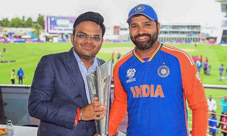 அடுத்த 2 ஐ.சி.சி. கோப்பைகளையும் ரோகித் தலைமையில் நிச்சயம் வெல்வோம் - ஜெய்ஷா நம்பிக்கை அடுத்த 2 ஐ.சி.சி. கோப்பைகளையும் ரோகித் தலைமையில் நிச்சயம் வெல்வோம் - ஜெய்ஷா நம்பிக்கை