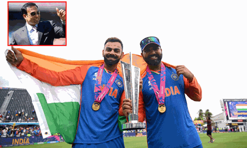 விராட் கோலி மற்றும் ரோகித் செய்த செயல் நெஞ்சை தொடும் விதமாக அமைந்தது - வி.வி.எஸ்.லட்சுமணன்