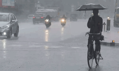 சென்னையின் பல்வேறு பகுதிகளில் மிதமான மழை