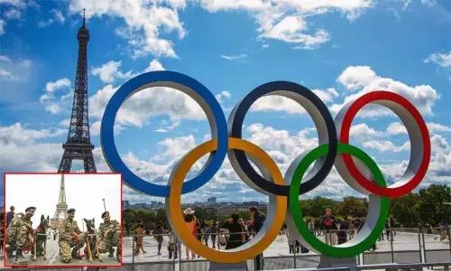 ஒலிம்பிக் பாதுகாப்பு பணியில் இந்திய மோப்ப நாய்கள் ஒலிம்பிக் பாதுகாப்பு பணியில் இந்திய மோப்ப நாய்கள்