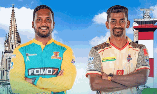 டி.என்.பி.எல்.: சேப்பாக் அணிக்கு எதிராக டாஸ் வென்ற திருச்சி பந்துவீச்சு தேர்வு