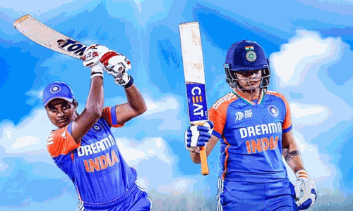 மகளிர் ஆசிய கோப்பை: ஷபாலி வர்மா அதிரடி... நேபாள அணிக்கு வலுவான இலக்கு நிர்ணயித்த இந்தியா மகளிர் ஆசிய கோப்பை: ஷபாலி வர்மா அதிரடி... நேபாள அணிக்கு வலுவான இலக்கு நிர்ணயித்த இந்தியா