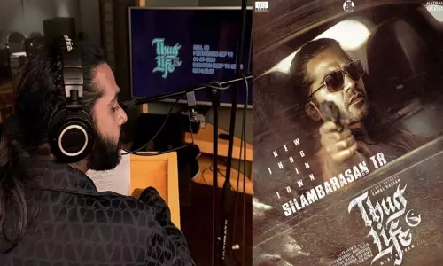 தக் லைப் படத்தின் டப்பிங் பணிகளை தொடங்கிய சிம்பு!