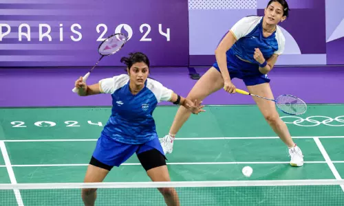 பாரீஸ் ஒலிம்பிக்: முதல் ஆட்டத்தில் தோல்வி கண்ட அஷ்வினி பொன்னப்பா இணை