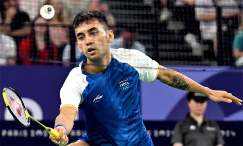 பாரீஸ் ஒலிம்பிக்: லக்சயா சென் காலிறுதிக்கு முந்தைய சுற்றுக்கு முன்னேற்றம் பாரீஸ் ஒலிம்பிக்: லக்சயா சென் காலிறுதிக்கு முந்தைய சுற்றுக்கு முன்னேற்றம்