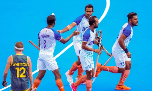 பாரீஸ் ஒலிம்பிக் ஆக்கி: ஆஸ்திரேலியாவை வீழ்த்தி இந்தியா வெற்றி