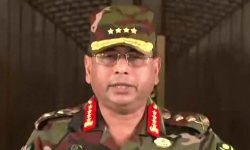 இடைக்கால ஆட்சி அமைய ராணுவம் துணை நிற்கும் - ராணுவ தளபதி வக்கார் பேச்சு இடைக்கால ஆட்சி அமைய ராணுவம் துணை நிற்கும் - ராணுவ தளபதி வக்கார் பேச்சு