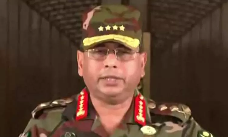 இடைக்கால ஆட்சி அமைய ராணுவம் துணை நிற்கும் - ராணுவ தளபதி வக்கார் பேச்சு இடைக்கால ஆட்சி அமைய ராணுவம் துணை நிற்கும் - ராணுவ தளபதி வக்கார் பேச்சு