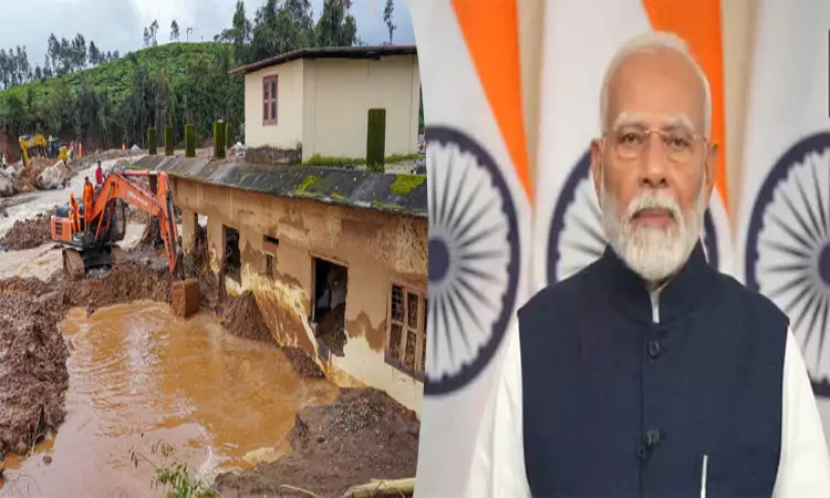 PM Modi visit Wayanad on Aug 10 PM Modi visit Wayanad on Aug 10