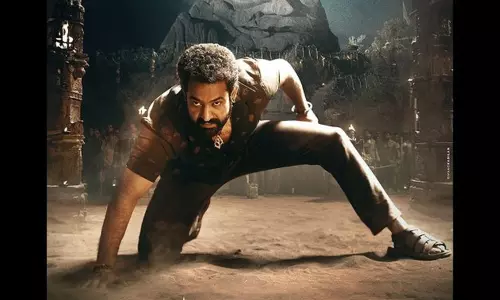 ஜூனியர் என்.டி.ஆர் பகிர்ந்த தேவரா படத்தின் படப்பிடிப்பு புகைப்படம்